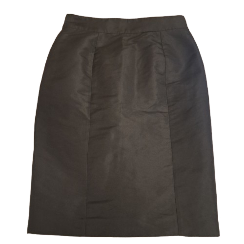 Red Valentino High Waist Back Split Pencil Skirt